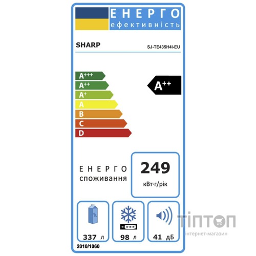 Холодильник Sharp SJ-TE435H4I-EU