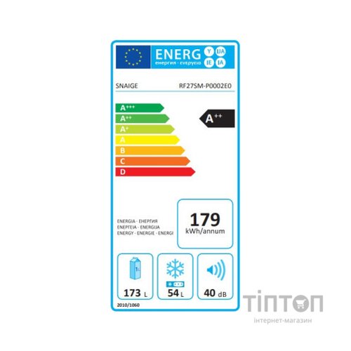Холодильник Snaige RF27SM-P0002E
