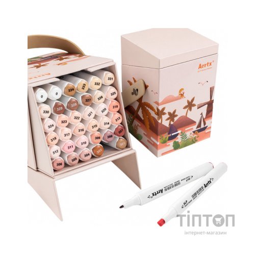 Художній маркер Arrtx Спиртові Alp ASM-02SK 36 кольорів Відтінок шкіри (LC302208)