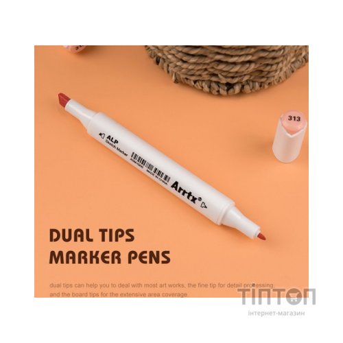 Художній маркер Arrtx Спиртові Alp ASM-02SK 36 кольорів Відтінок шкіри (LC302208)