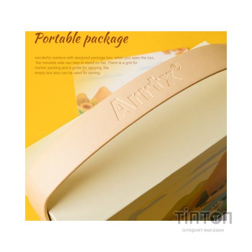 Художній маркер Arrtx Спиртові Alp ASM-02YL 40 кольорів Жовтий тон шкіри шкіри (LC302185)