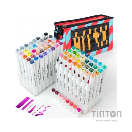 Художній маркер Arrtx Спиртові Oros 80 кольорів (LC302406)