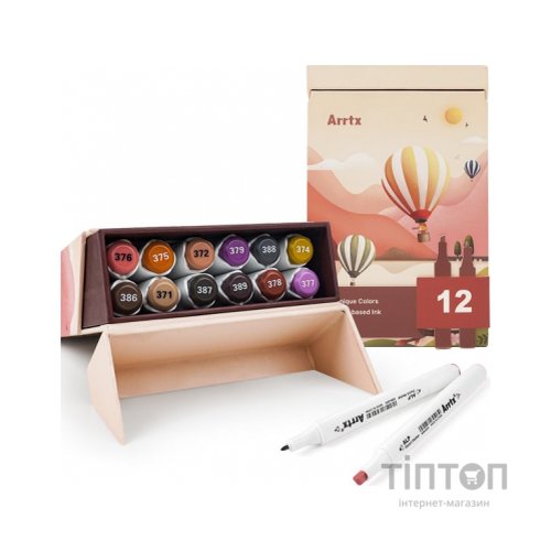 Художній маркер Arrtx Спиртові Oros ASM-03-ACS1-01 12 (LC302611)