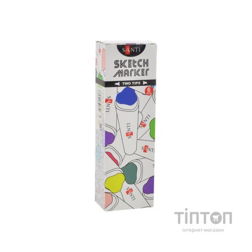 Художній маркер Santi sketch SM-46, світло-оливковий (390587)