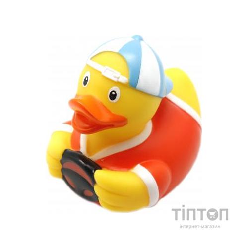 Іграшка для ванної LiLaLu Автомобіліст качка (L1826)