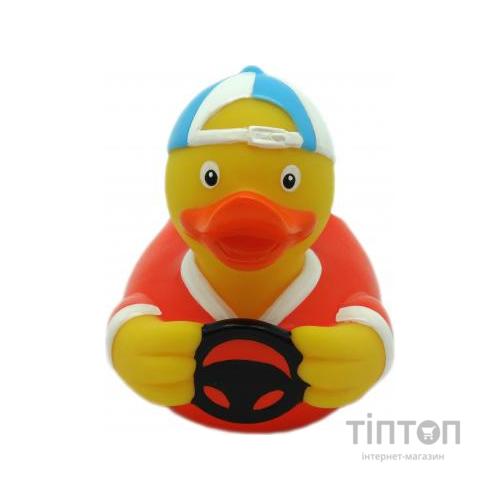 Іграшка для ванної LiLaLu Автомобіліст качка (L1826)