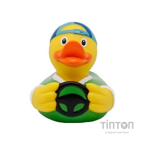 Іграшка для ванної LiLaLu Автомобіліст качка (L1826)