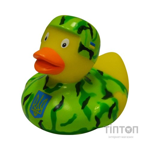 Іграшка для ванної LiLaLu Мілітарі качка (L1847)