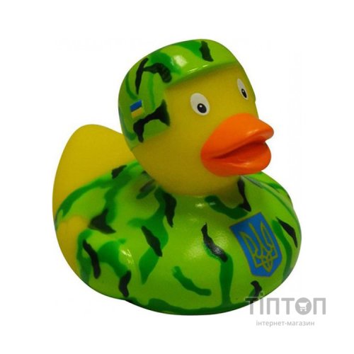 Іграшка для ванної LiLaLu Мілітарі качка (L1847)