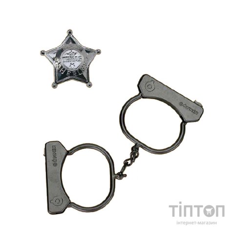Іграшкова зброя Gonher наручники Шеріфа (323/0)