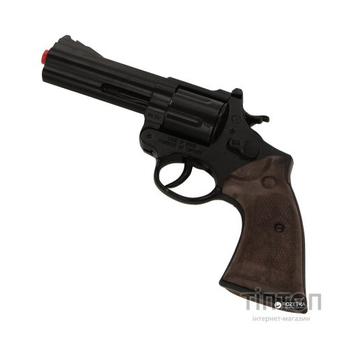 Іграшкова зброя Gonher Револьвер 12-зарядний чорний, в коробці (127/6)