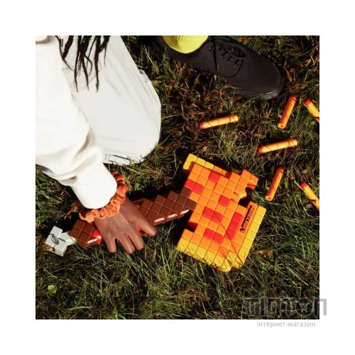 Іграшкова зброя Hasbro Бластер-сокира NERF Minecraft Firebrand (F8953)