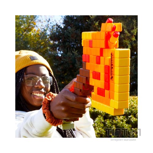 Іграшкова зброя Hasbro Бластер-сокира NERF Minecraft Firebrand (F8953)