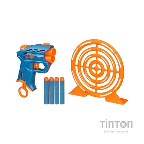 Іграшкова зброя Hasbro Набір Бластер Нерф Дуо з мішенню, Серії Еліт 2.0 (F6352)