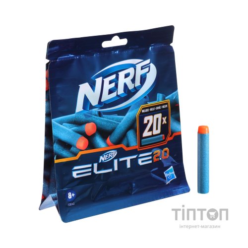 Іграшкова зброя Hasbro набір стріл Nerf Elite 2.0 20 шт (F0040)
