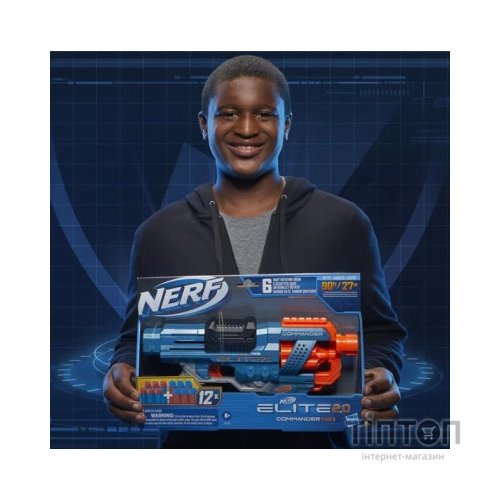 Іграшкова зброя Hasbro Nerf Elite 2.0 Командер (E9485)