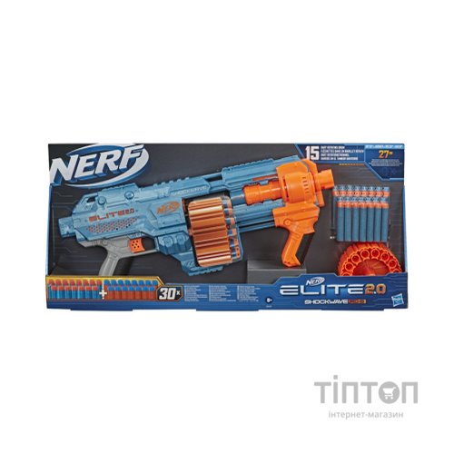 Іграшкова зброя Hasbro Nerf Elite 2.0 Шоквейв (E9527)