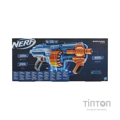 Іграшкова зброя Hasbro Nerf Elite 2.0 Шоквейв (E9527)