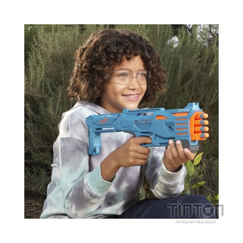 Іграшкова зброя Hasbro Nerf Tetrad QS 4 Нерф Еліт 2.0 (F5025)