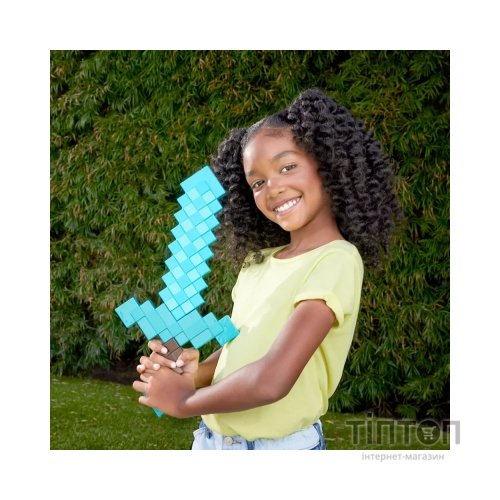 Іграшкова зброя Minecraft Діамантовий меч (JLJ39)