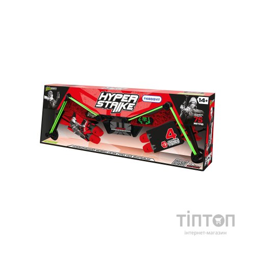 Іграшкова зброя Zing Лук для гри Hyper Strike червоний (HS470R)