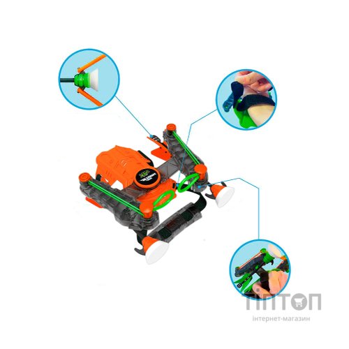 Іграшкова зброя Zing лук на зап'ясток Air Storm - Wrist bow оранж (AS140O)