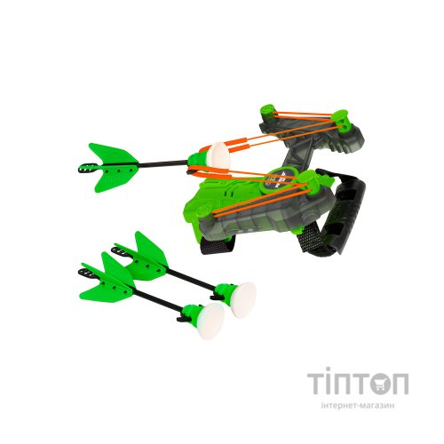 Іграшкова зброя Zing лук на зап'ясток Air Storm - Wrist bow зелений (AS140G)
