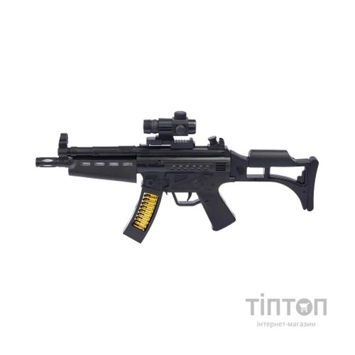 Іграшкова зброя ZIPP Toys Автомат світло-звуковий HK MP5 Чорний (804B-1)