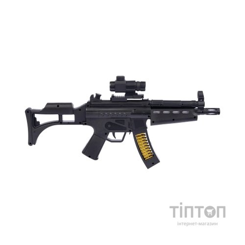 Іграшкова зброя ZIPP Toys Автомат світло-звуковий HK MP5 Чорний (804B-1)