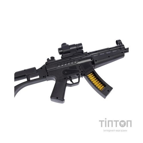 Іграшкова зброя ZIPP Toys Автомат світло-звуковий HK MP5 Чорний (804B-1)