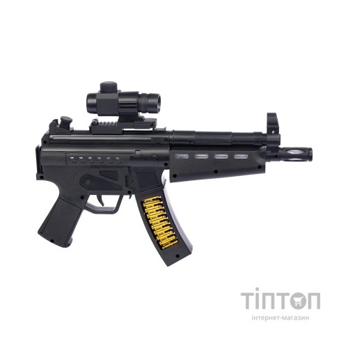 Іграшкова зброя ZIPP Toys Автомат світло-звуковий HK MP5 Чорний (804B-1)