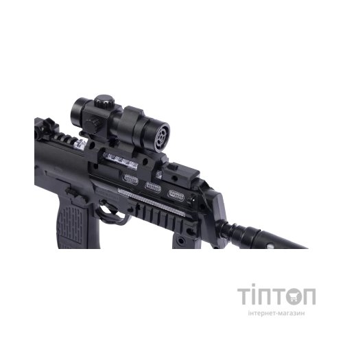 Іграшкова зброя ZIPP Toys Автомат світло-звуковий HK MP7 Чорний (810B)