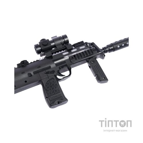 Іграшкова зброя ZIPP Toys Автомат світло-звуковий HK MP7 Чорний (810B)