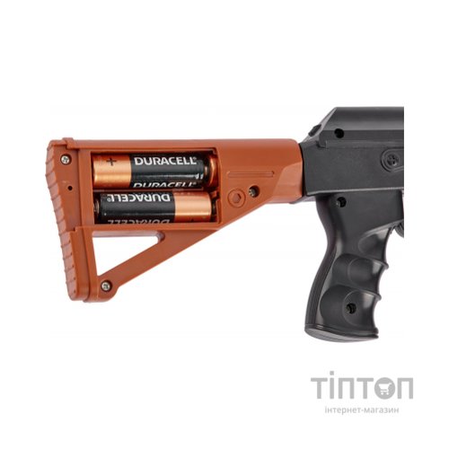 Іграшкова зброя ZIPP Toys Автомат світлозвуковою AK47, чорний (827B)