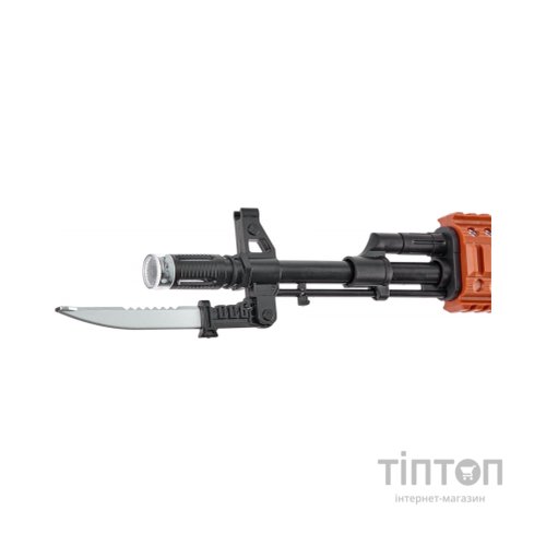 Іграшкова зброя ZIPP Toys Автомат світлозвуковою AK47, чорний (827B)