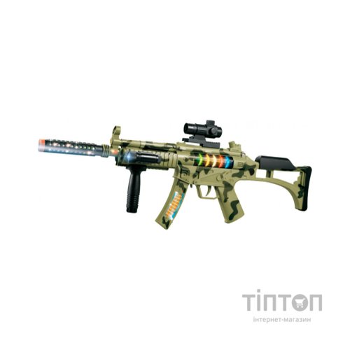 Іграшкова зброя ZIPP Toys Автомат світлозвуковою Швидкий гепард, камуфляж (808-3)