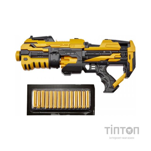 Іграшкова зброя ZIPP Toys Бластер + 14 патронів, жовтий (FJ1056)