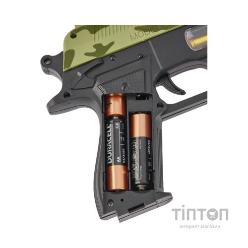 Іграшкова зброя ZIPP Toys Пістолет світлозвуковою Пустельний орел, камуфляж (814)