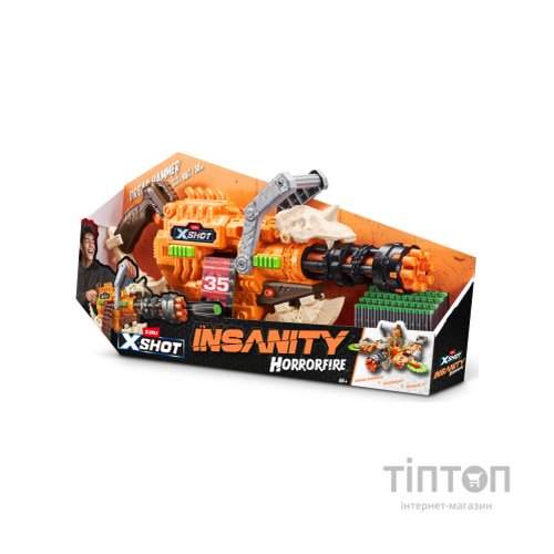 Іграшкова зброя Zuru Бластер X-Shot Insanity horrorfire Dread Hammer (36733)