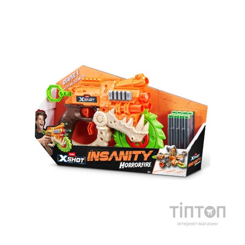 Іграшкова зброя Zuru Бластер X-Shot Insanity horrorfire Reaper-x (36730)