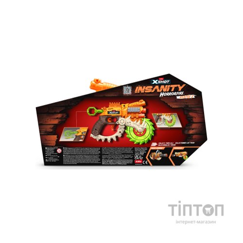 Іграшкова зброя Zuru Бластер X-Shot Insanity horrorfire Reaper-x (36730)
