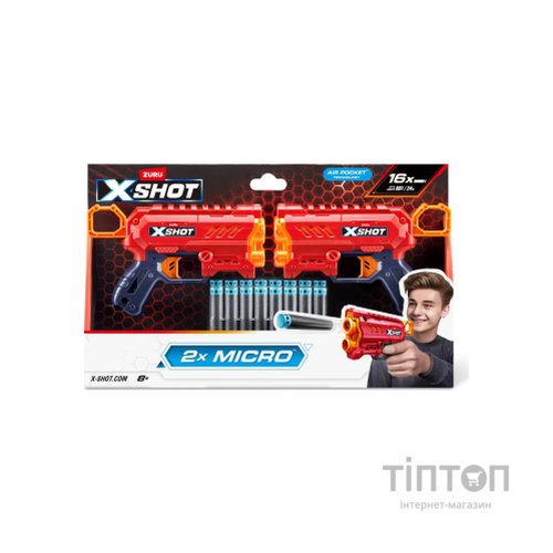 Іграшкова зброя Zuru Набір бластерів X-Shot Excel Double micro 2.0 (36727R)
