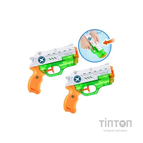 Іграшкова зброя Zuru X-Shot Warfare Набір водних бластерів Fast Fill Nano Double Pack (56334R)