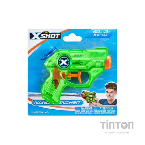 Іграшкова зброя Zuru X -Shot Warfare Водний бластер Nano Drencher (5643R)