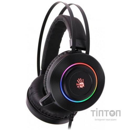 Ігрова гарнітура A4-Tech Bloody G521, підсвітка USB (G521 Bloody (Black))