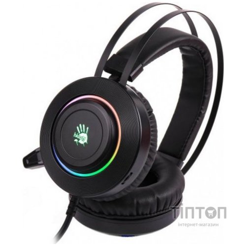 Ігрова гарнітура A4-Tech Bloody G521, підсвітка USB (G521 Bloody (Black))