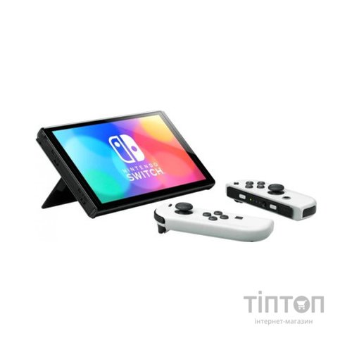 Ігрова консоль Nintendo Switch OLED (біла) (045496453435)