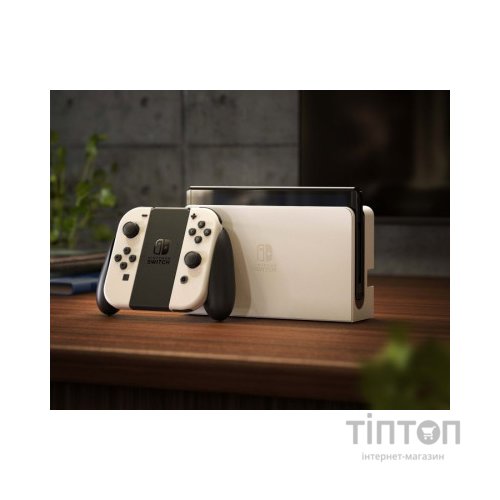 Ігрова консоль Nintendo Switch OLED (біла) (045496453435)