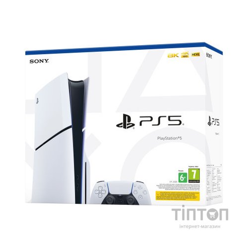 Ігрова консоль Sony Playstation 5 Blu-Ray SLIM Edition 1TB (1000040591 / 1000040594)