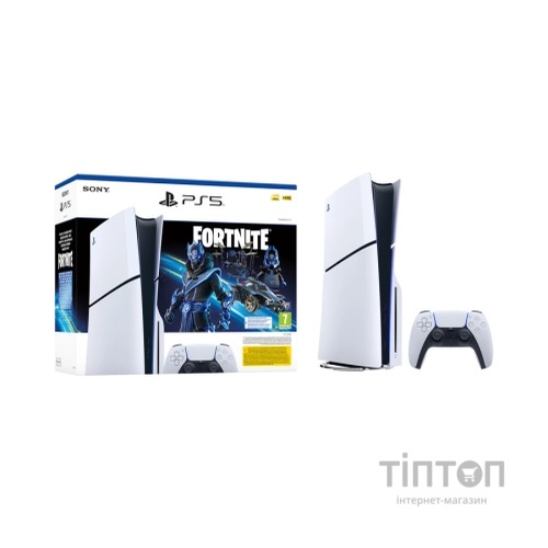 Ігрова консоль Sony Playstation 5 Blu-Ray SLIM Edition 1TB (Fortnite Cobalt Star Bundle) (1000045165)